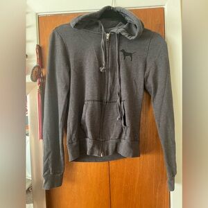 Vintage VS Pink Zip Up Hoodie